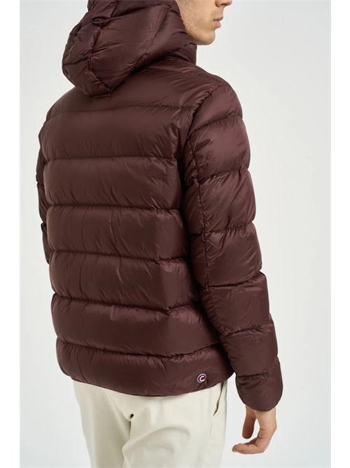 quilted jkt with hooded with natural down COLMAR ORIGINAL | 12000007 3JQ257